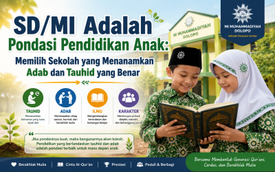 SD/MI Adalah Pondasi Pendidikan Anak: Memilih Sekolah yang Menanamkan Adab dan Tauhid yang Benar